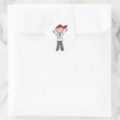 Aufkleber für Fußball-Schiedsrichter (Tasche)