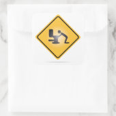 Aufkleber für Gelbkater (Tasche)