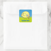 Aufkleber für Gelbvogel-Cartoon (Tasche)