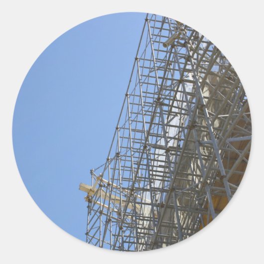 Aufkleber für Gerüste (Vorderseite)