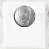 Aufkleber für geschlossene Dose (Tasche)