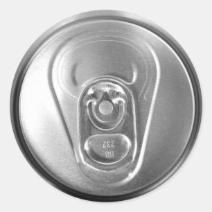 Aufkleber für geschlossene Dose