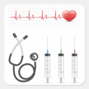 Aufkleber für Gesundheitselemente