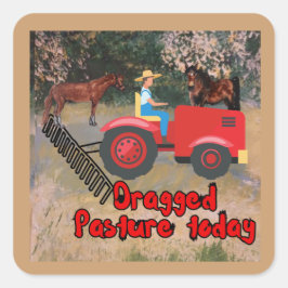 Aufkleber für gezogene Weiden