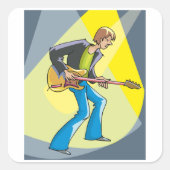 Aufkleber für Gitarrist (Vorderseite)