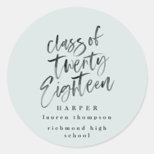 Aufkleber für Glückwunsch des Graduiertenstudiums