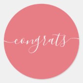 Aufkleber für Glückwünsche (Vorderseite)