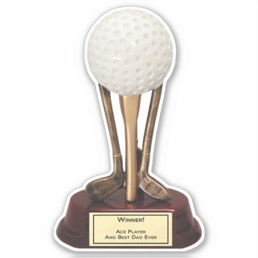 Aufkleber für Golf Ace Player (Vorderseite)