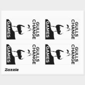 Aufkleber für Golfspiele (Blatt 4) (Blatt)