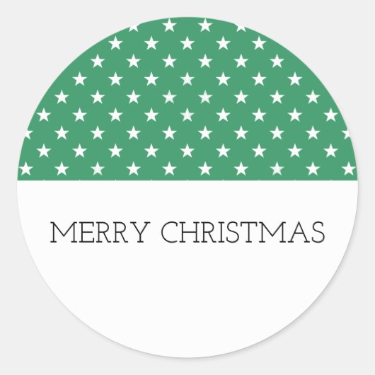 Aufkleber für grüne Feiertage (Vorderseite)