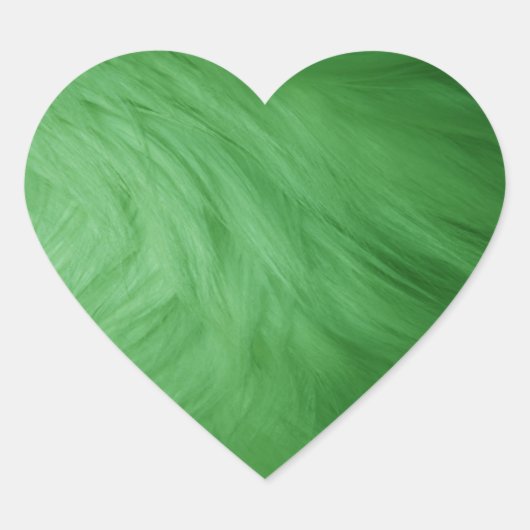 Aufkleber für grüne Fur Printwerbung (Vorderseite)