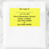 Aufkleber für Gruppenausflüge (Tasche)