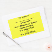 Aufkleber für Gruppenausflüge (Umschlag)