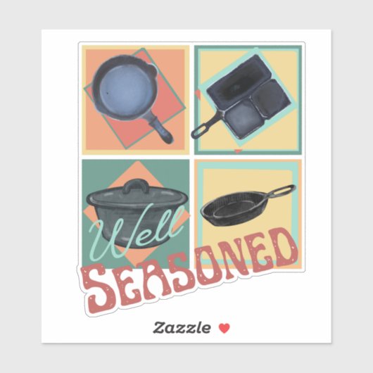 Aufkleber für gut gesägte Eisenkolben (Blatt)