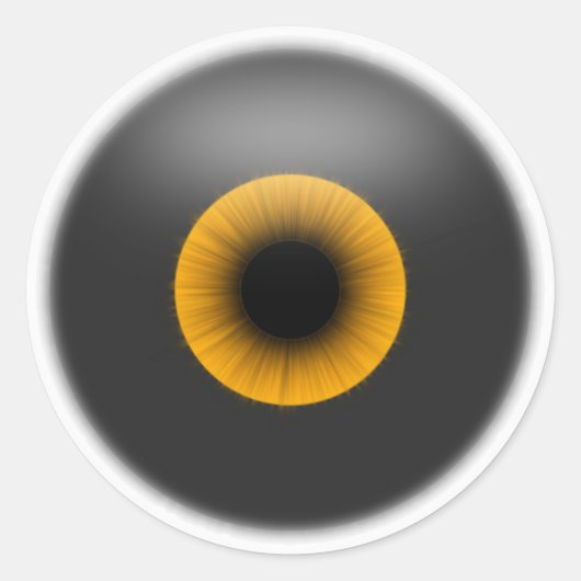 Aufkleber für Halloween-Auge (Vorderseite)