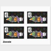 Aufkleber für Halloween-Leckereien (Blatt)