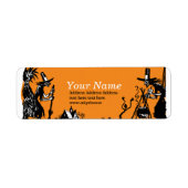 Aufkleber für Halloween-, Trick- oder Treat-Rückse (Vorne)