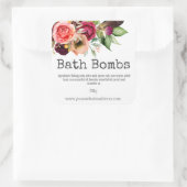 Aufkleber für handgefertigte Badebomben (Tasche)