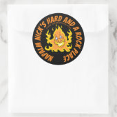 Aufkleber für harte und rockplatzierte Flächen (Tasche)