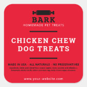 Aufkleber für hausgemachte Leckereien (Vorderseite)