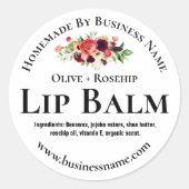 Aufkleber für hausgemachte Lippenpfanne (Vorderseite)