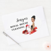 Aufkleber für Hausreinigung (Umschlag)