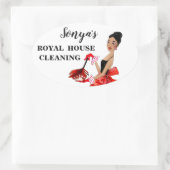 Aufkleber für Hausreinigung (Tasche)