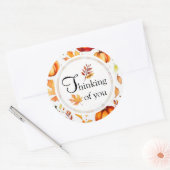 Aufkleber für Herbstlaube (Umschlag)