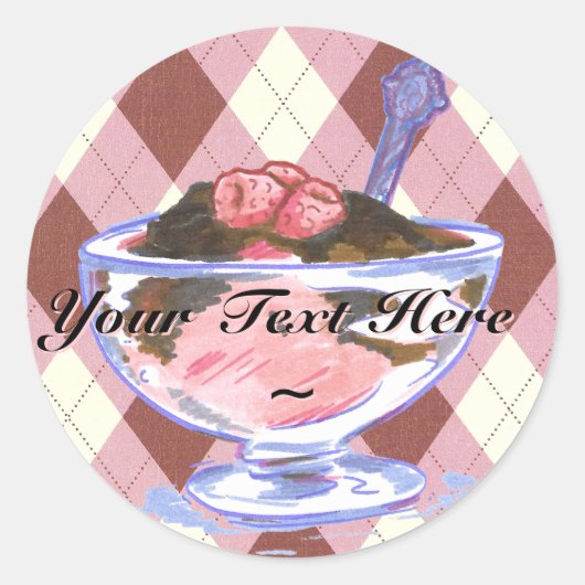 Aufkleber für Himbeere (Vorderseite)