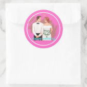 Aufkleber für Hochzeit  (Tasche)