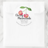 Aufkleber für Hochzeitsmarmelade oder Marmelade (Tasche)