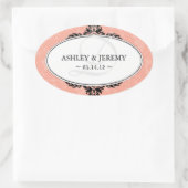 Aufkleber für hübsche Gastgeschenk Hochzeit (Tasche)