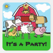 Aufkleber für Hühnervieh (Vorderseite)