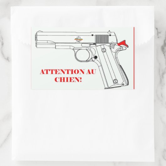 Aufkleber für Hunde (Tasche)