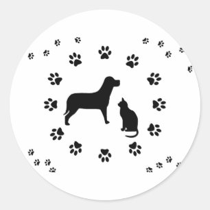 Aufkleber für Hunde und Katzen