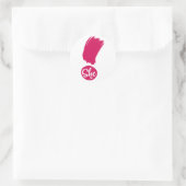 Aufkleber für ihre Ausrufung (Tasche)