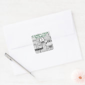 Aufkleber für Informatik (Umschlag)