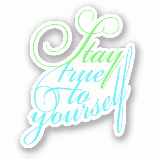 Aufkleber für Inspiration (Vorderseite)