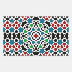 Aufkleber für islamische geometrische Muster