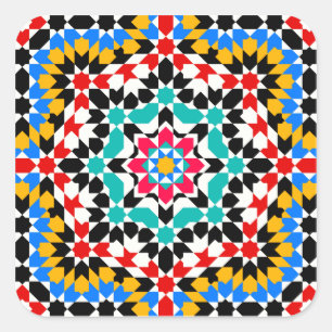 Aufkleber für islamische geometrische Muster