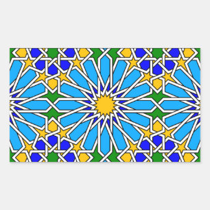 Aufkleber für islamische geometrische Muster