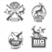 Aufkleber für Jäger (Vorderseite)