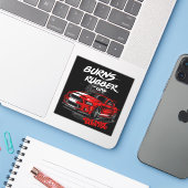 Aufkleber für jeden Zweck | Maßgeschneiderte Desig (Laptop mit iPhone)