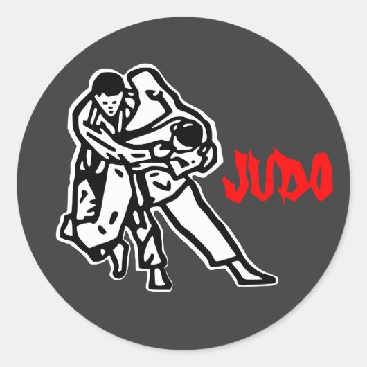 Aufkleber für Judo Harai goshi (Vorderseite)