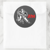 Aufkleber für Judo Harai goshi (Tasche)