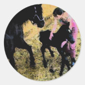 Aufkleber für Junge Mütter (Vorderseite)