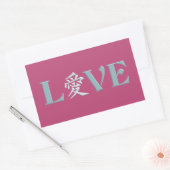 Aufkleber für Kanji-Liebe (Umschlag)