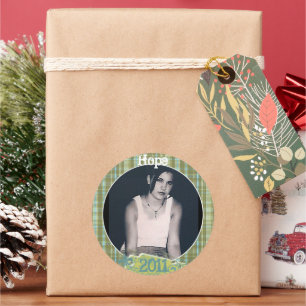 Aufkleber für karierte Abschluss- oder 16 . Geburt