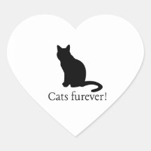 Aufkleber für Katzen