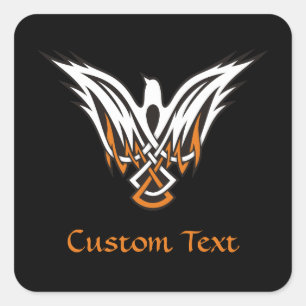 Aufkleber für keltische Vögel